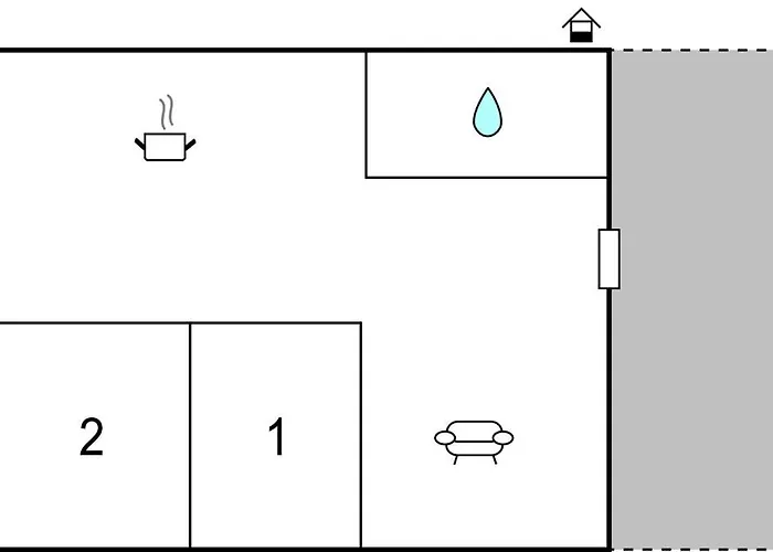 Two-bedroom In 公寓 *